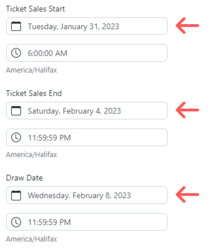 Next Round Raffle How to Review Your Raffle & Request Activation
