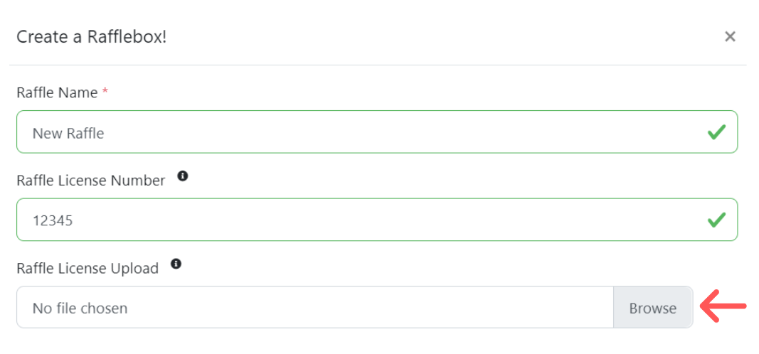 How to Upload Your Licence